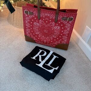 Ralph Lauren Bandana Tote